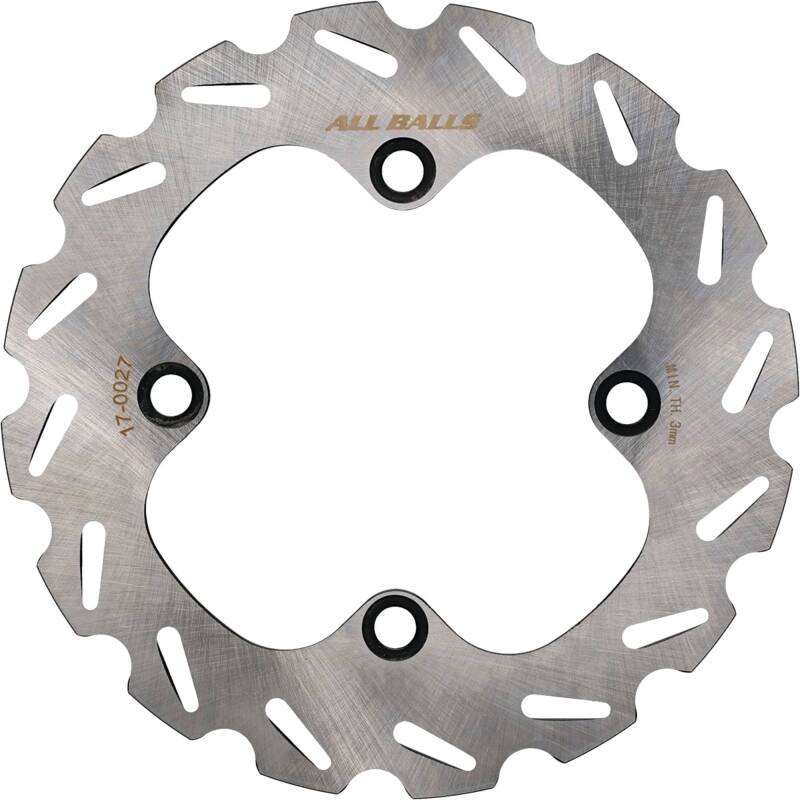 Yamaha YFM550 Grizzly Brake Rotor (1) - Rear - All Balls Racing - 09-14 - `09-`14